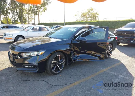 2020 Honda Accord Sport из США, поврежденный, VIN 1HGCV1F36LA038189